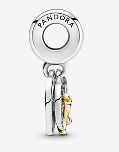 Pandora Two Tone Happy Anniversary Dangle Charm - Fifth Avenue Jewellers