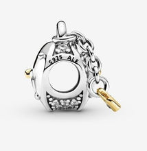 Load image into Gallery viewer, Pandora Two Tone Lock And Heart Charm - Fifth Avenue Jewellers
