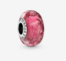 Load image into Gallery viewer, Pandora Wavy Fancy Pink Murano Glass Charm - Fifth Avenue Jewellers
