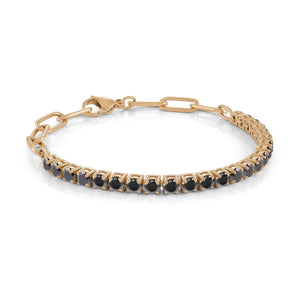 Paperclip Tennis Bracelet - Fifth Avenue Jewellers