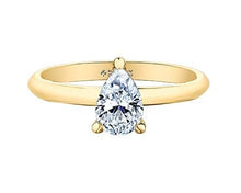 Load image into Gallery viewer, Pear Shaped Siamond Solitiare Ring - Fifth Avenue Jewellers
