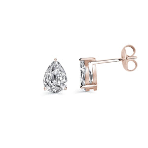 Pear Shaped Stud Earrings - Fifth Avenue Jewellers