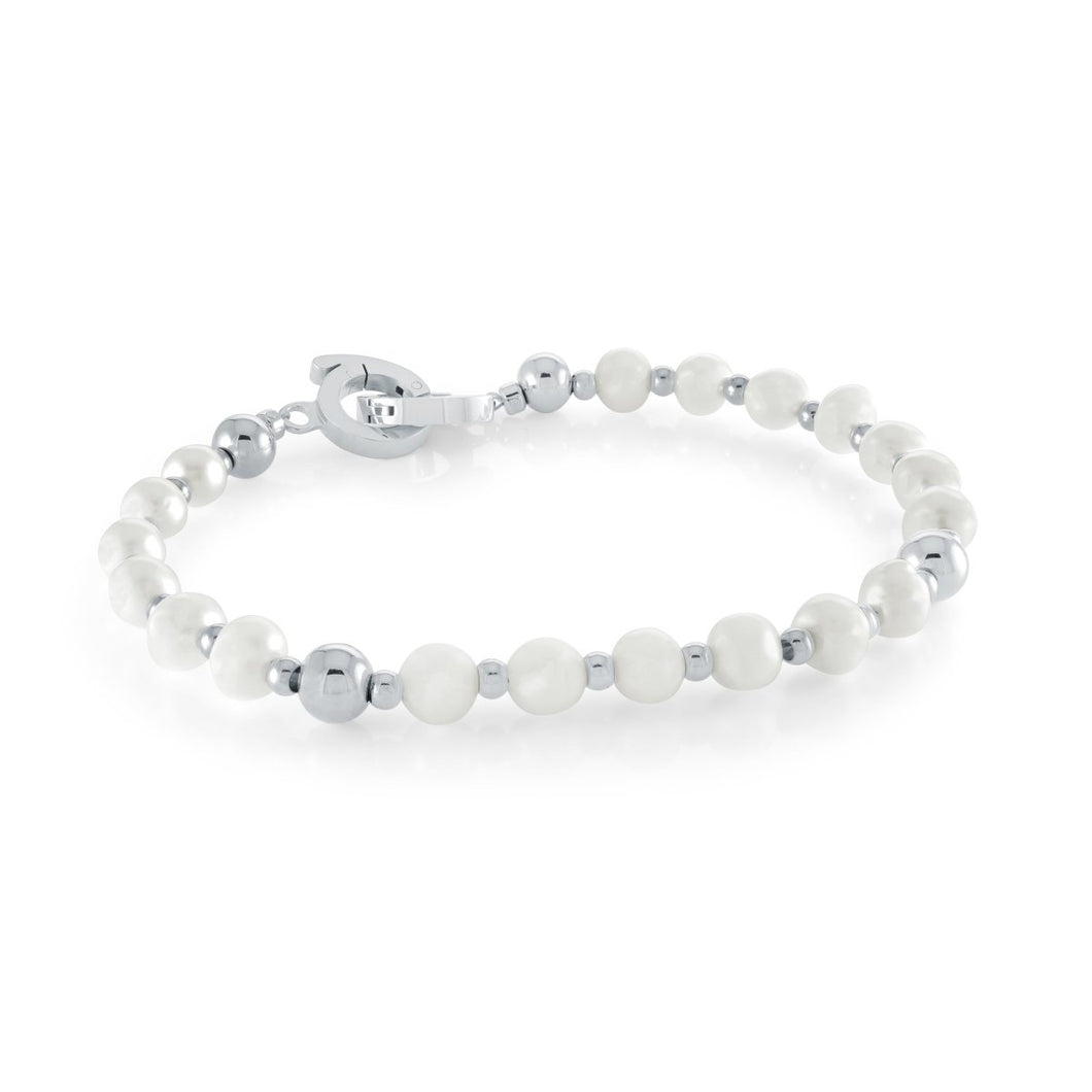 Pearl Bracelet With Handcuff Clasp - Fifth Avenue Jewellers