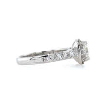 Load image into Gallery viewer, Princess Cut Diamond Ring In Platinum - Fifth Avenue Jewellers
