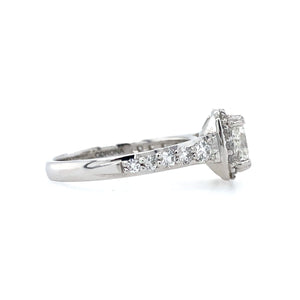 Princess Cut Diamond Ring In Platinum - Fifth Avenue Jewellers