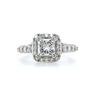 Princess Cut Diamond Ring In Platinum - Fifth Avenue Jewellers