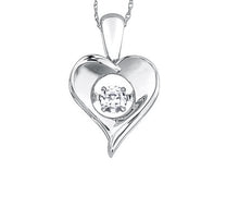 Load image into Gallery viewer, Pulse Heart Birthstone Necklace - Fifth Avenue Jewellers
