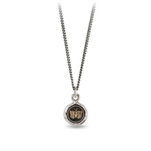 Load image into Gallery viewer, Pyrrha Butterfly 14K Gold on Silver Talisman Necklace - Fifth Avenue Jewellers
