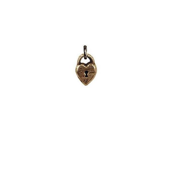 Pyrrha Charm Heart Lock Symbol - Fifth Avenue Jewellers