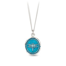 Load image into Gallery viewer, Pyrrha Dragonfly Talisman - True Colors Necklace - Fifth Avenue Jewellers

