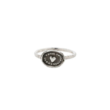 Load image into Gallery viewer, Pyrrha Heart Print Mini Talisman Ring - Fifth Avenue Jewellers
