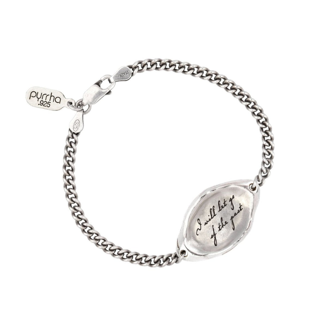 Pyrrha I Will Let Go Of The Past Affirmation Chain Bracelet - Fifth Avenue Jewellers
