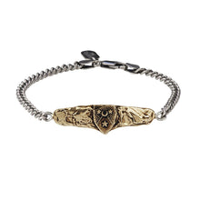 Load image into Gallery viewer, Pyrrha Moon &amp; Stars Bar Bracelet - Fifth Avenue Jewellers
