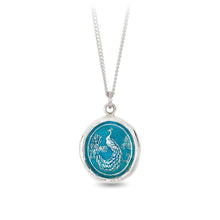 Load image into Gallery viewer, Pyrrha Peacock Talisman-True Colors Necklace - Fifth Avenue Jewellers
