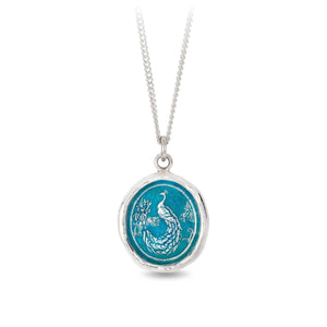 Pyrrha Peacock Talisman-True Colors Necklace - Fifth Avenue Jewellers