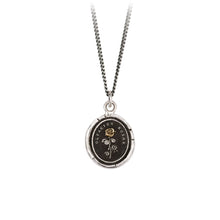 Load image into Gallery viewer, Pyrrha Slow Down 14K Gold on Silver Talisman Necklace - Fifth Avenue Jewellers
