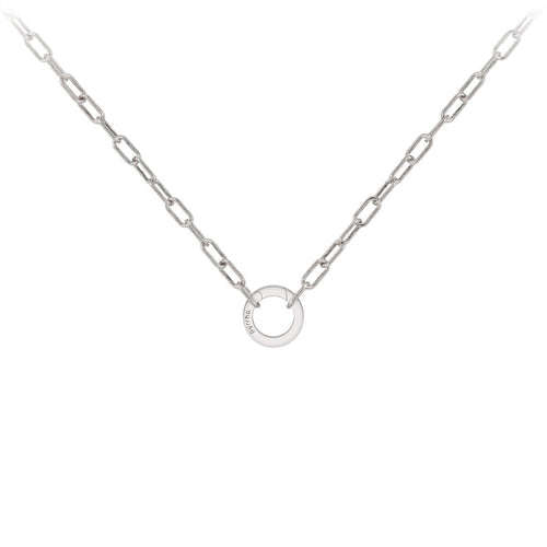 Pyrrha Small Paperclip Chain With Talisman Clip - Fifth Avenue Jewellers