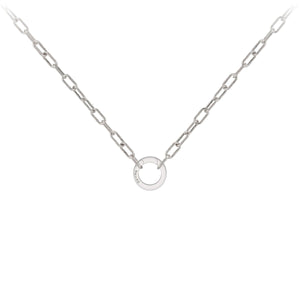 Pyrrha Small Paperclip Chain With Talisman Clip - Fifth Avenue Jewellers