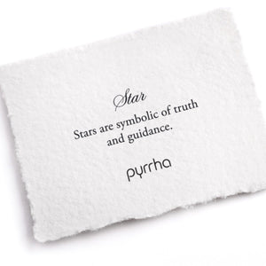 Pyrrha Star Symbol Charm - Fifth Avenue Jewellers