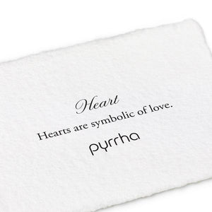 Pyrrha Symbol Charm Heart - Fifth Avenue Jewellers