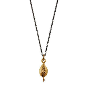 Pyrrha Symbol Charm Leaf - Fifth Avenue Jewellers