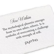 Load image into Gallery viewer, Pyrrha Talisman Fire Within - Fifth Avenue Jewellers
