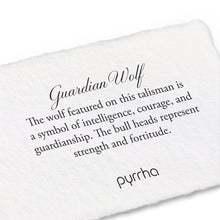 Load image into Gallery viewer, Pyrrha Talisman Guardian Wolf - Fifth Avenue Jewellers
