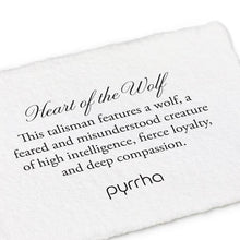 Load image into Gallery viewer, Pyrrha Talisman Heart Of The Wolf - Fifth Avenue Jewellers
