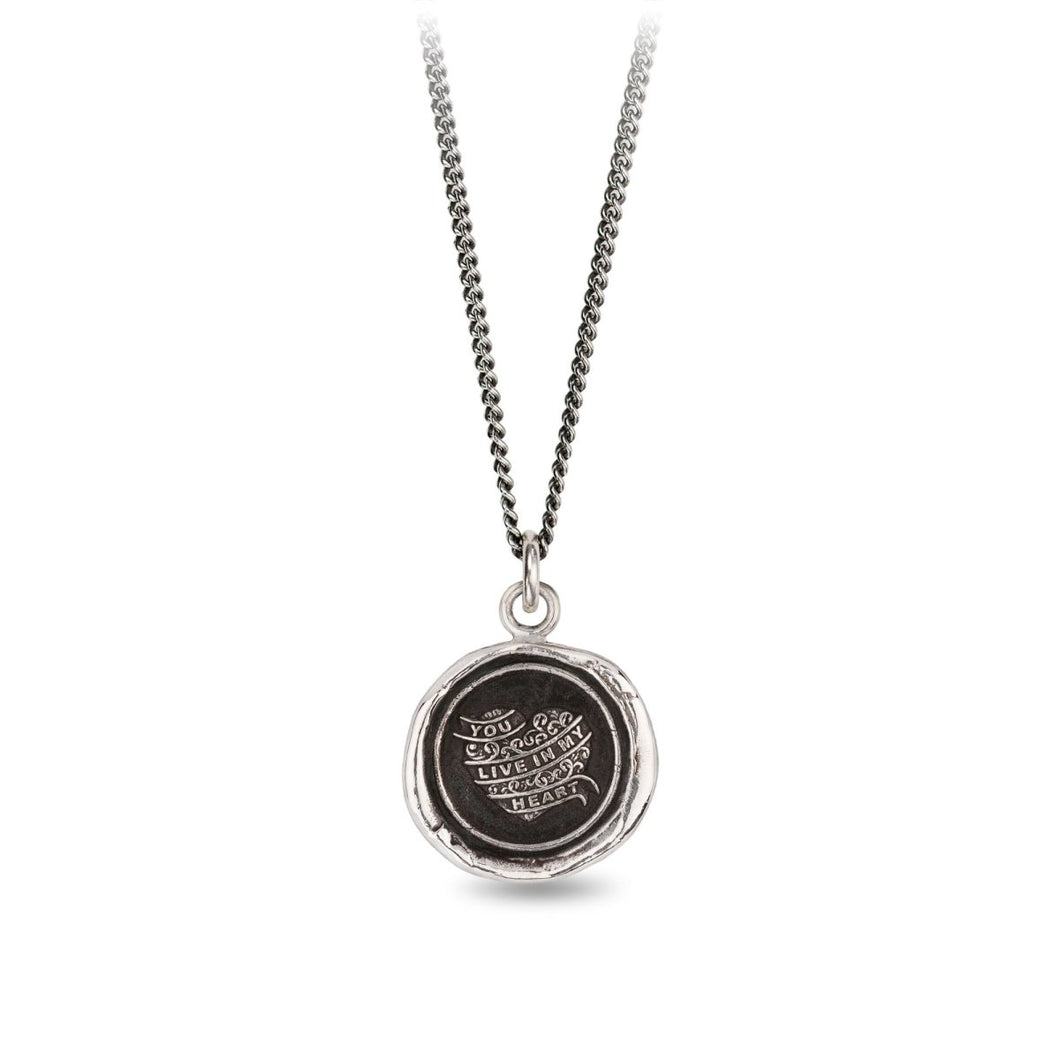 Pyrrha You Live In My Heart Talisman Necklace - Fifth Avenue Jewellers