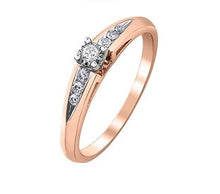 Load image into Gallery viewer, Rose Gold Promise Ring - Fifth Avenue Jewellers
