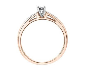 Rose Gold Promise Ring - Fifth Avenue Jewellers
