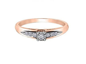Rose Gold Promise Ring - Fifth Avenue Jewellers