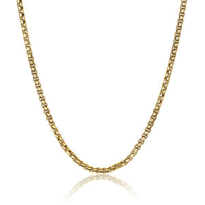 Round Box Link Chain Necklace - Fifth Avenue Jewellers