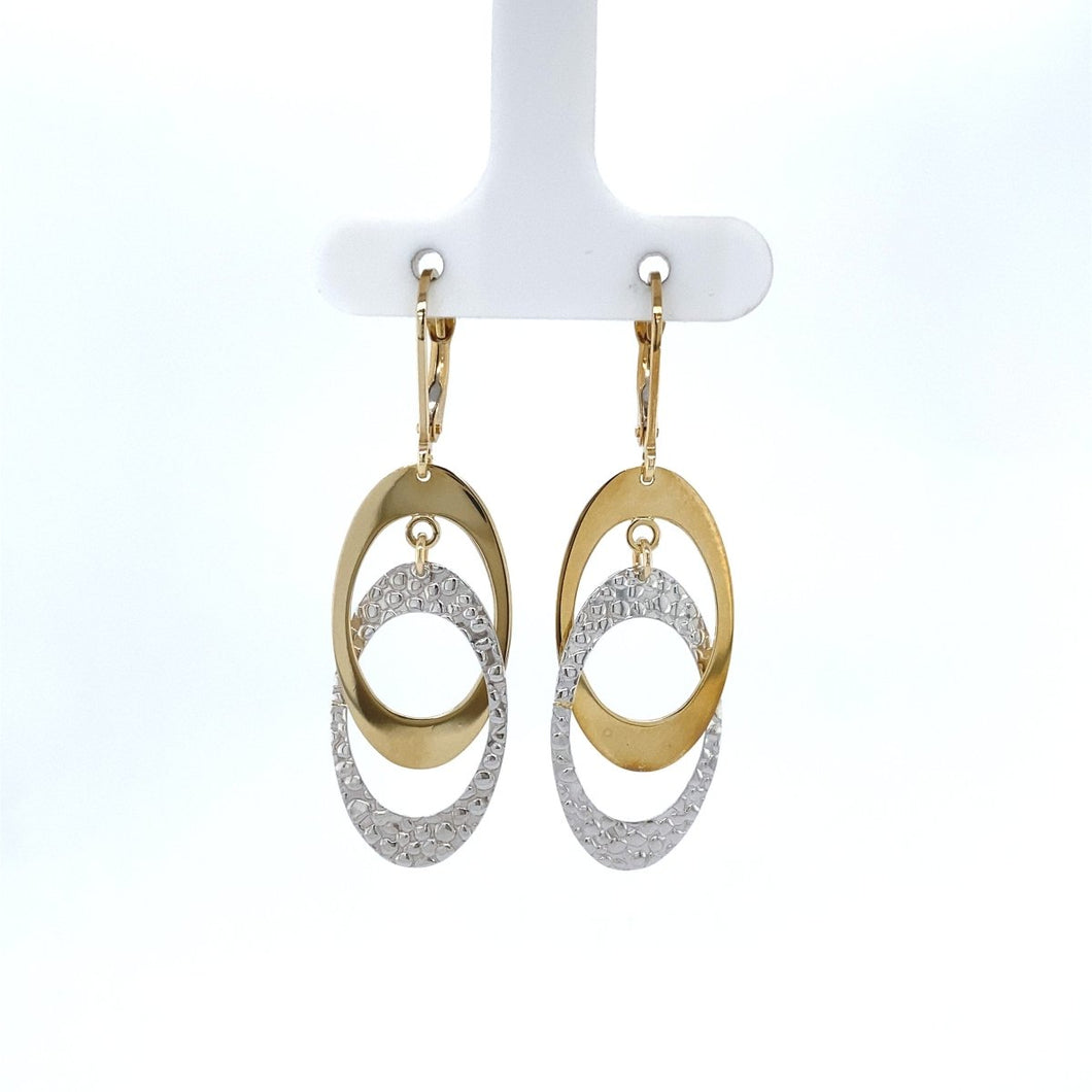 Sculptural Drop Earrings - Fifth Avenue Jewellers