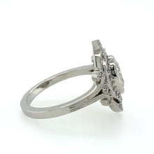 Load image into Gallery viewer, Sholdt Platinum Antique Diamond Engagement Ring - Fifth Avenue Jewellers
