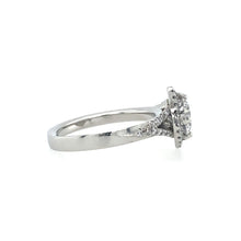 Load image into Gallery viewer, Sholdt Platinum Engagement Ring With Halo - Fifth Avenue Jewellers
