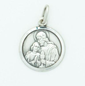 Silver Communion/Confirmation Medal - Fifth Avenue Jewellers
