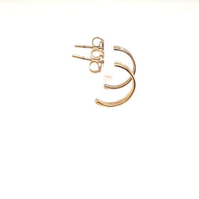 Load image into Gallery viewer, Small Half Hoops - Fifth Avenue Jewellers

