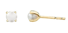 Load image into Gallery viewer, Small Pearl Stud Earrings - Fifth Avenue Jewellers
