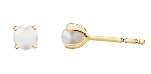 Small Pearl Stud Earrings - Fifth Avenue Jewellers