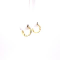 Sparkling Tiny Hoop Earrings - Fifth Avenue Jewellers