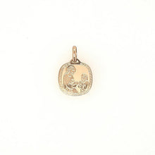 Load image into Gallery viewer, Squared Confirmation Medal In Yellow Gold - Fifth Avenue Jewellers
