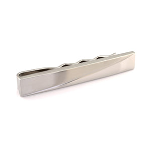 Stainless Steel Brushed Polish Tie Bar TB16 - Fifth Avenue Jewellers