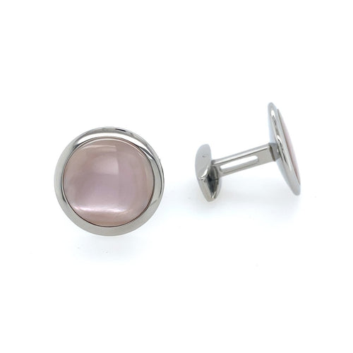 Stainless Steel Cufflinks L950 - Fifth Avenue Jewellers