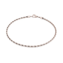 Load image into Gallery viewer, Stainless Steel Rope Chain Ankle Bracelet - Fifth Avenue Jewellers
