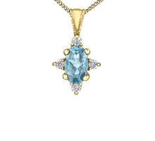 Load image into Gallery viewer, Starburst Birthstone Necklace - Fifth Avenue Jewellers
