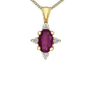 Starburst Birthstone Necklace - Fifth Avenue Jewellers