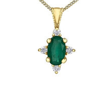 Load image into Gallery viewer, Starburst Birthstone Necklace - Fifth Avenue Jewellers
