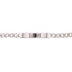 Sterling Silver Bar ID Bracelet - Fifth Avenue Jewellers