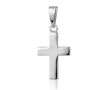 Load image into Gallery viewer, Sterling Silver Tiny Cross - Fifth Avenue Jewellers
